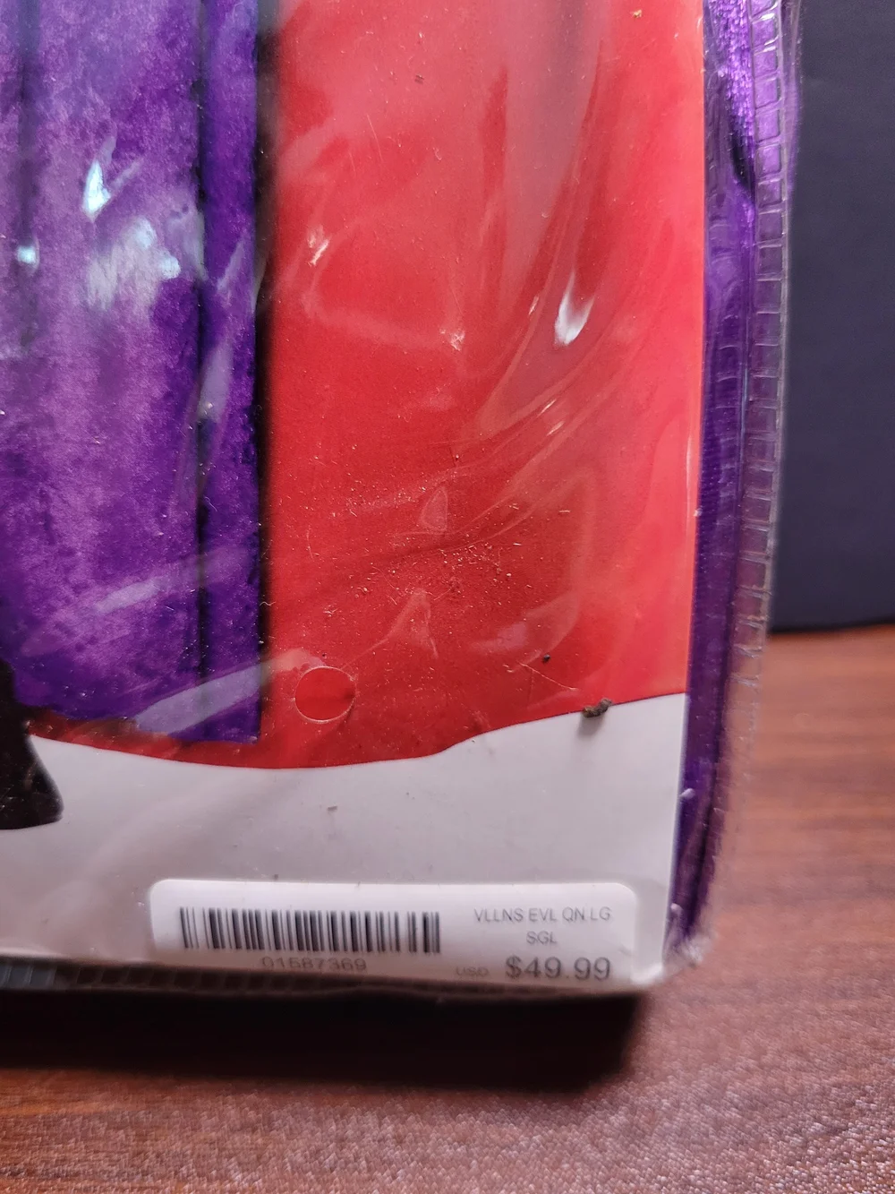 Spirit Purple and Red Evil Queen Kids Costume Size L 12-14